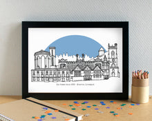 Everton Skyline Landmarks Art Print - can be personalised